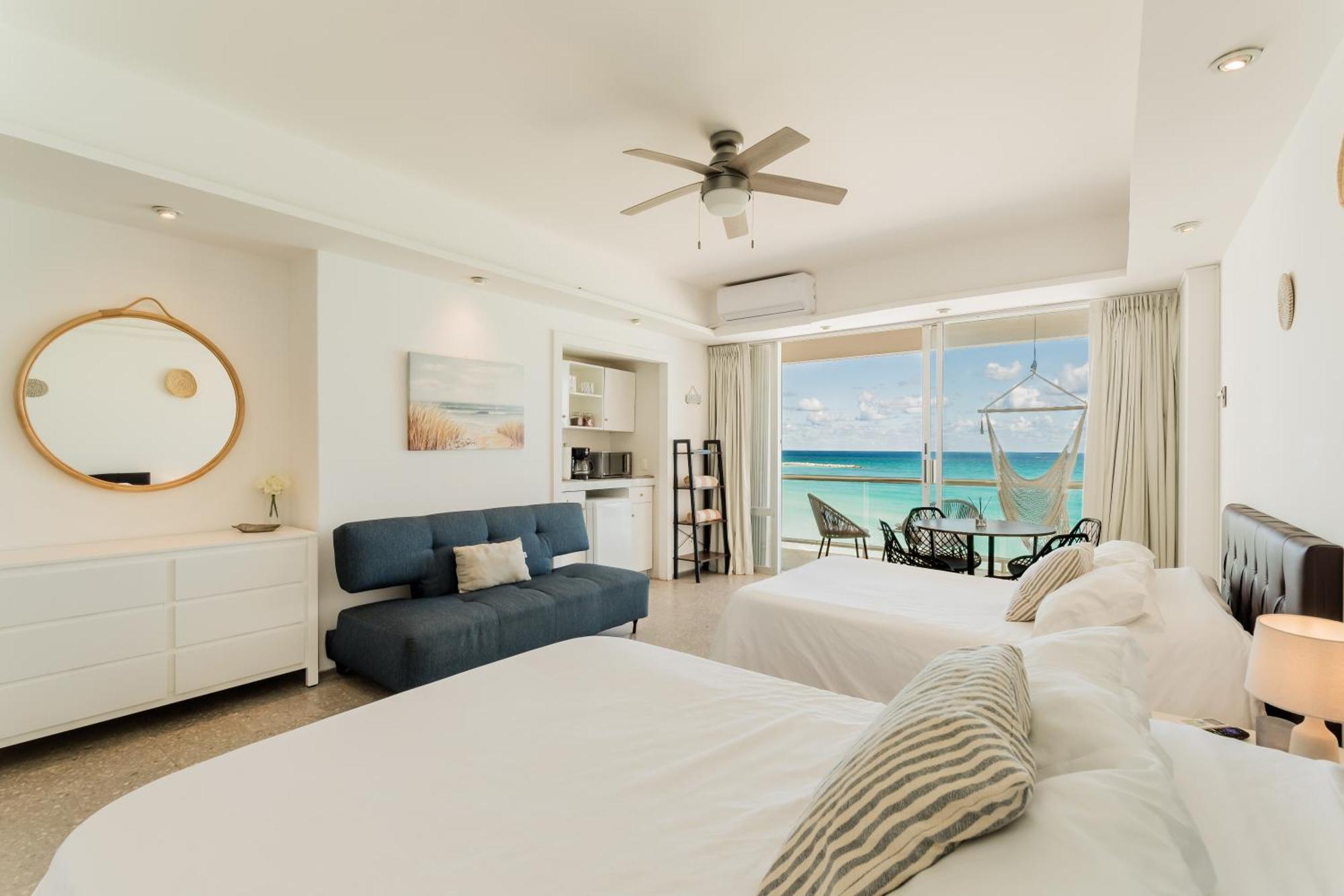 *Turquoise Escape- Beachfront Studio By Casa Paraiso* 칸쿤 외부 사진