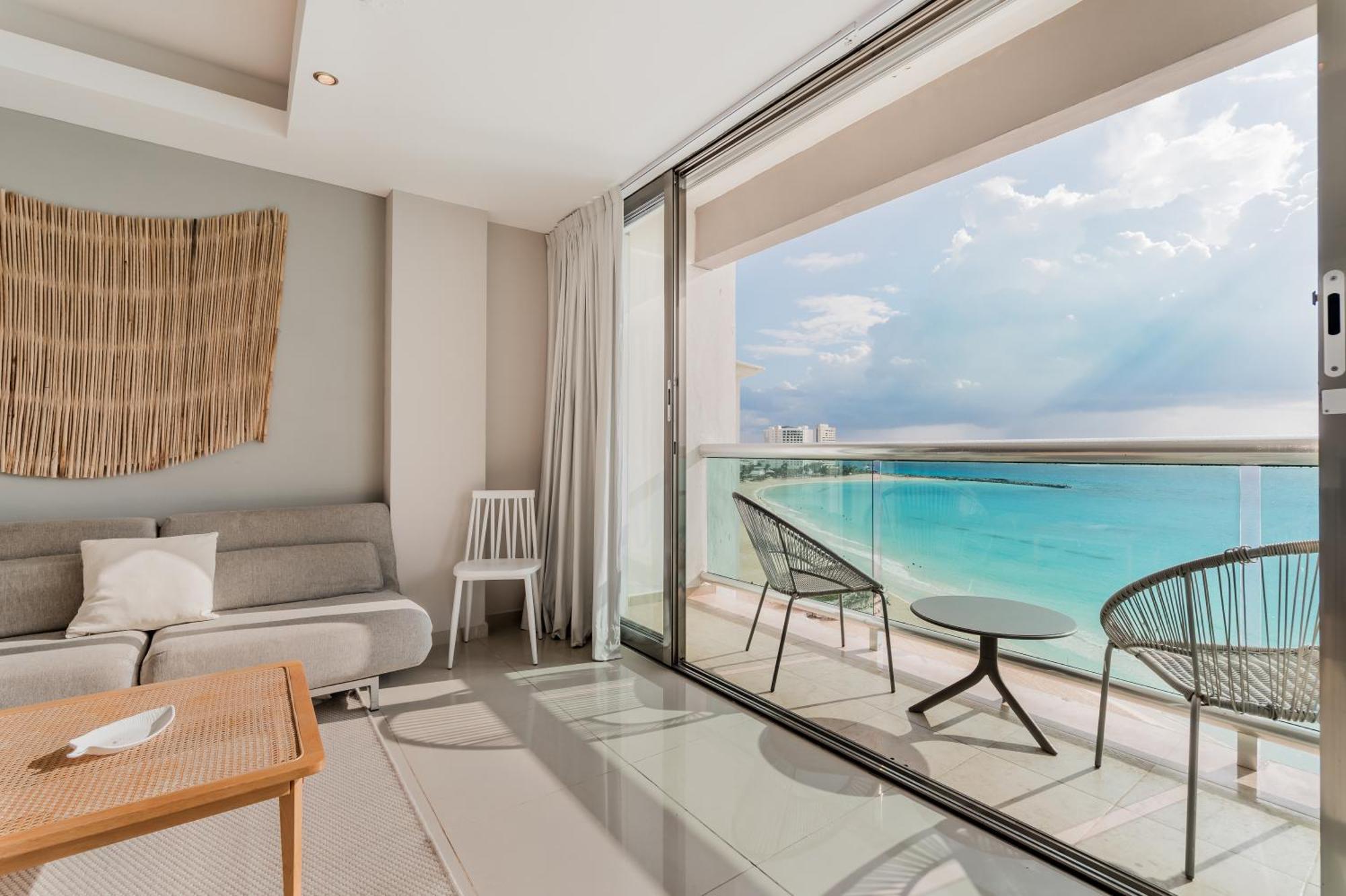 *Turquoise Escape- Beachfront Studio By Casa Paraiso* 칸쿤 외부 사진